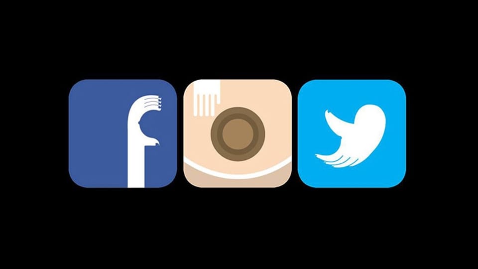 Capa - Um redesign de logos de redes sociais lembra do autoexame das mamas