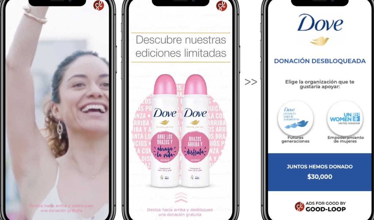 Capa - Anúncios da Dove no Instagram permitem que usuário doe lucros da propaganda para a caridade