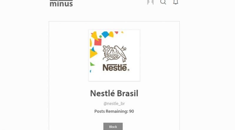 minus nestle