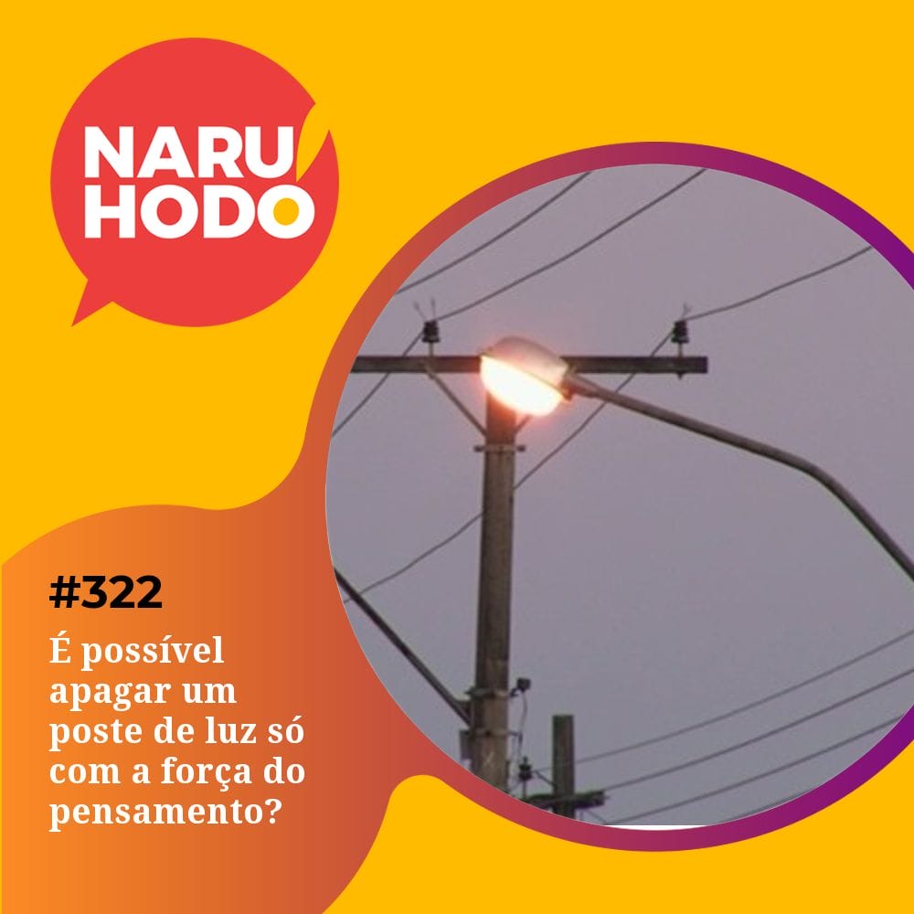 Capa - possível apagar um poste de luz só com a força do pensamento?